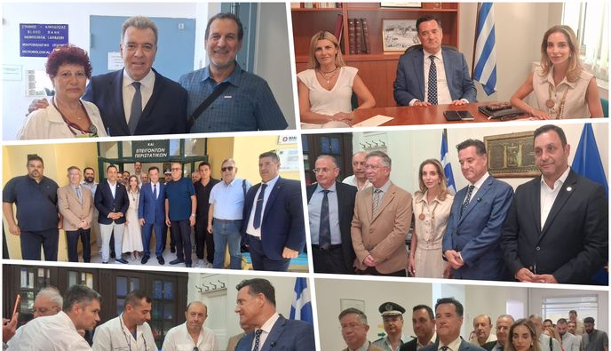Στην Κω ο Υπ. Υγείας Α. Γεωργιάδης: Σκέψεις για επιπλέον κίνητρα σε γιατρούς για να έρθουν στην Κω - Τελευταία προειδοποίηση προς τους μικροβιολόγους