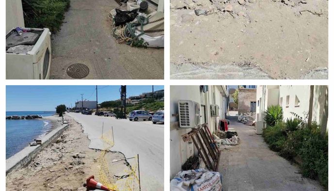Συνεχίζονται τα παράπονα από την Καρδάμαινα για την εικόνα του χωριού