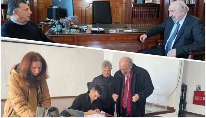 Συνάντηση Γ. Νικητιάδη με τον Δήμαρχο Κω - Στο επίκεντρο οι ζημιές στην Κέφαλο, η δημιουργία λαϊκής αγοράς παραγωγών και το λιμάνι Μαστιχαρίου