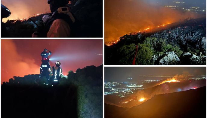 Υπό έλεγχο τέθηκε η μεγάλη φωτιά στο Πυλί