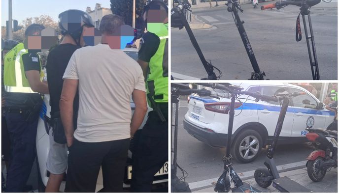 'Ελεγχοι και κλήσεις από την Τροχαία Κω σε οδηγούς ηλεκτρικών πατινιών