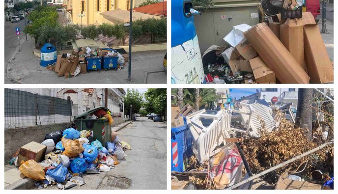 Καθημερινά παράπονα από πολίτες και επαγγελματίες για τα σκουπίδια σε όλο το νησί - Τι απαντά η Αντιδήμαρχος Κ. Χατζηθωμα