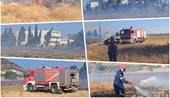 Συμβαίνει τώρα: Φωτιά στην Καρδάμαινα κοντά σε ξενοδοχείο 