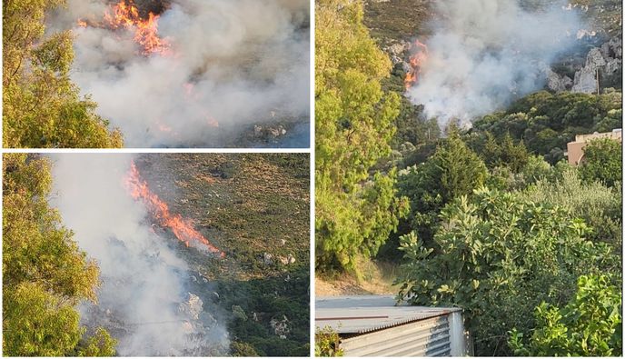 Συμβαίνει τώρα: Μεγάλη φωτιά στο Πυλί