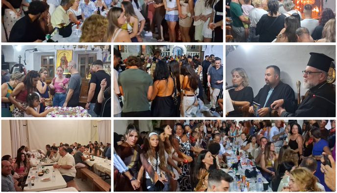 Χιλιάδες πιστοί και φέτος στη Νίσυρο για τον εορτασμό της Παναγίας Σπηλιανής