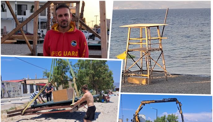 Ετοιμασίες για την τοποθέτηση ναυαγοσωστών στις παραλίες της Κω