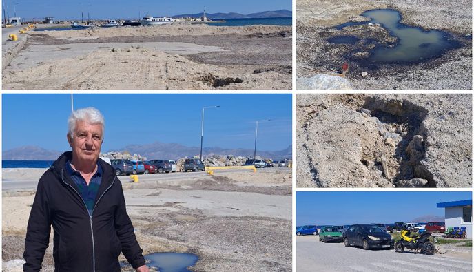 Παράπονα από τον κ. Αντώνη Γκίκα για την κατάσταση του λιμανιού στο Μαστιχάρι: Εγκατάλειψη και αδιαφορία...