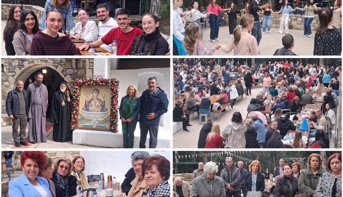 Χορός και γλέντι στο πανηγύρι της Ζωοδόχου Πηγής στα Τσουκαλαριά Κω