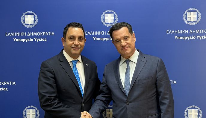 Συνάντηση Γιαννικουρή – Γεωργιάδη στο Υπ. Υγείας