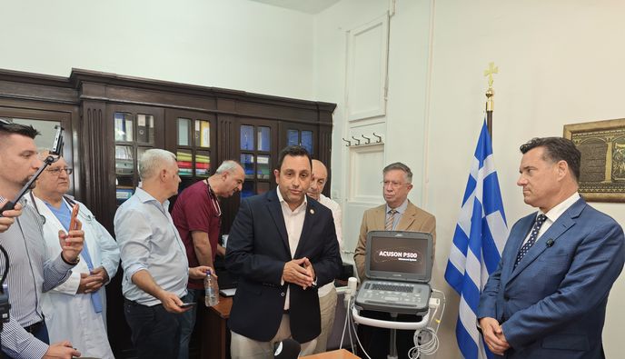 Στην Κω ο Υπ. Υγείας Α. Γεωργιάδης – Επίσκεψη στο Νοσοκομείο 
