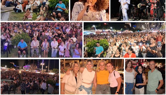 Η Γλυκερία μάγεψε το κοινό της Κω με τις μοναδικές ερμηνείες της