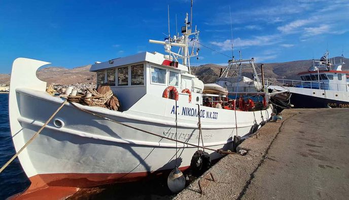 1η Οκτωβρίου: Οι μηχανότρατες της Καλύμνου δεν σήκωσαν άγκυρες λόγω απεργίας των ψαράδων 