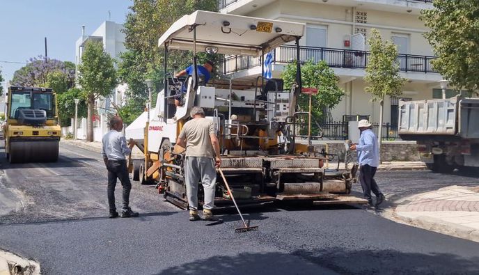 Ξεκινούν οι εργασίες ασφαλτοστρωσης στην οδό Μ. Αλεξάνδρου 
