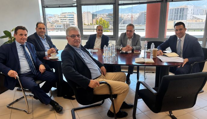 Συνάντηση του Δ.Σ. της ΕΙΕΤ με τον Γενικό Γραμματέα Επικοινωνίας - Ενημέρωσης