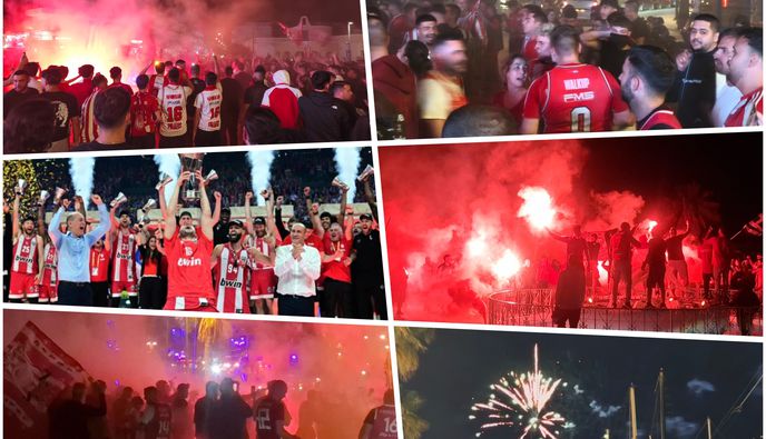 «Κόκκινο» πάρτι και στην Κω για το 4ο ευρωπαϊκό του Ολυμπιακού