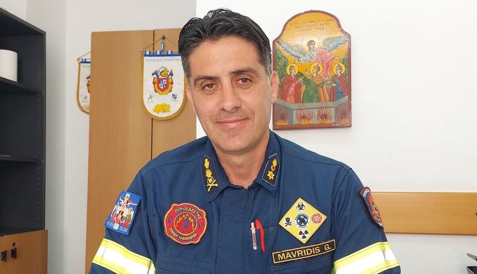 Γ. Μαυρίδης (Δκτης Πυροσβεστικής Κω): Πρόστιμο στον Δήμο Καλύμνου για νέα φωτιά - Συνεχίζει να «καπνίζει» η χωματερή
