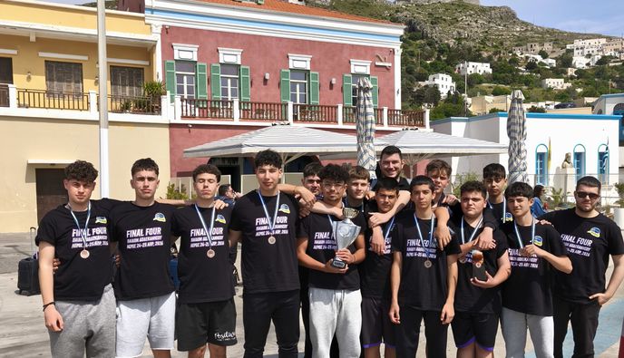 Συγχαρητήρια του Α.Σ. Φοίβος Κω στην ομάδα Παίδων για την κατάκτηση της 3ης θέσης στo F4