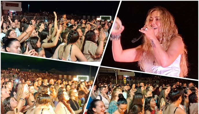 Αποθεώθηκε η Μελίνα Ασλανίδου στη συναυλία της στο Πυλί