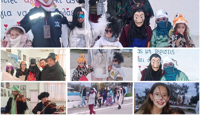 Το έθιμο με τα "αλαφάκια" αναβίωσε το Σωματείο "Μαστιχάρι Δράσις"