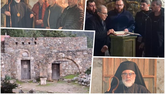 Με κατάνυξη ο εσπερινός στην Παναγιά Καστριανή στο Παλιό Πυλί