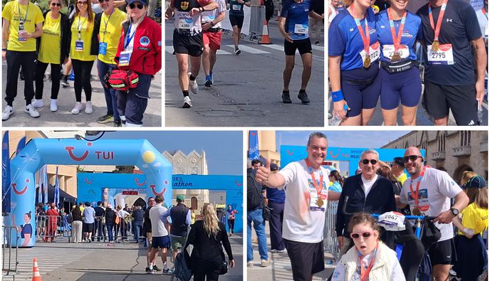 Ο Περ/ρχης Γ. Χατζημάρκος έδωσε το σύνθημα για τον 11ο TUI Rhodes Marathon