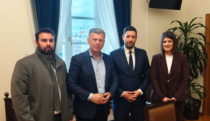 Συνάντηση του Δημάρχου Κω και Αντιδημάρχων με τον Αν. Υπ. Μεταφορών Κ. Κυρανάκη