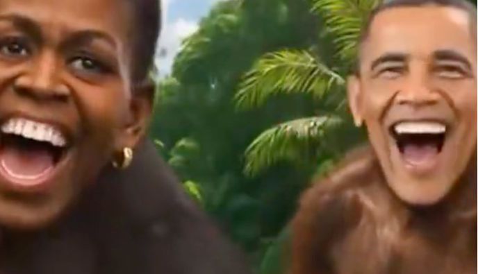 Σάλος με την ανάρτηση Τραμπ: Δημοσίευσε βίντεο που απεικονίζει τους Ομπάμα σαν... πιθήκους