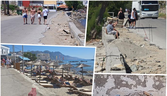 Συνεχίζονται τα παράπονα από την Καρδάμαινα για την εικόνα του χωριού
