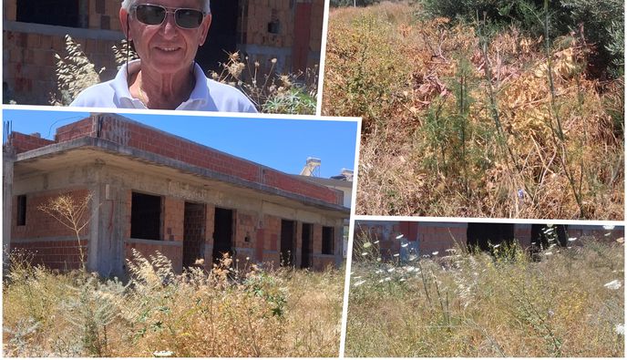 Ι. Κουνελάκης: Ακαθάριστο και "παρατημενο" το οικόπεδο του Βακούφ στο Πλατάνι - Που πήγαν τα λεφτά απο τις πωλήσεις ακινήτων;