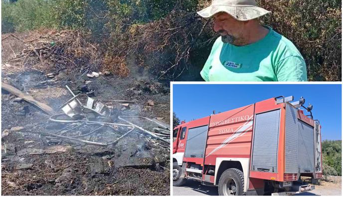 Φωτιά στο Πλατάνι: "Θα καιγόμασταν όπως στο Μάτι" λέει κάτοικος 