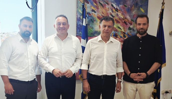 Συνάντηση του Δημάρχου Θ. Νικηταρά με τον Υφ. Παιδείας Κ. Βλάση για τις ανάγκες των σχολικών κτιρίων στην Κω