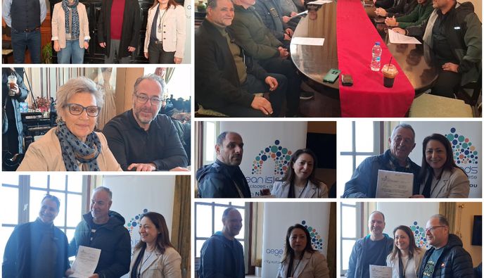 Παραδόθηκαν από την Έπαρχο Κω στους δικαιούχους οι ειδικές άδειες πολυθέσεων ταξί 