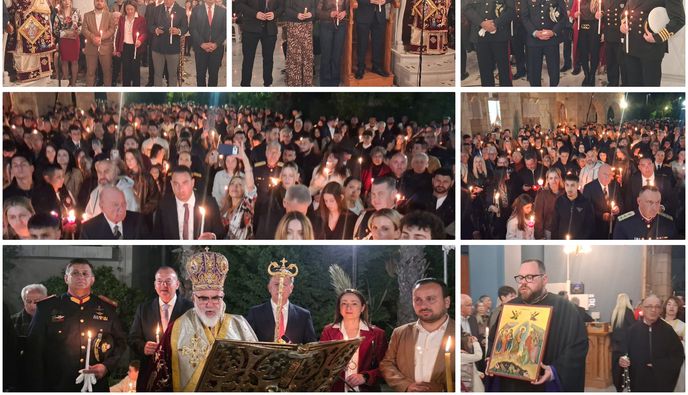 Σε κλίμα λαμπρότητας και ευλάβειας γιορτάστηκε η Ανάσταση στην Κω