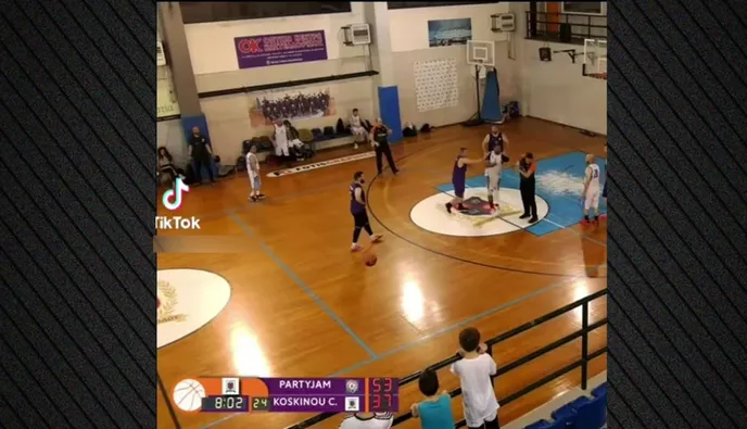 Άγρια επίθεση σε διαιτητή στη Ρόδο: Παίκτης σε ερασιτεχνικό τουρνουά μπάσκετ τον γρονθοκόπησε  (video)