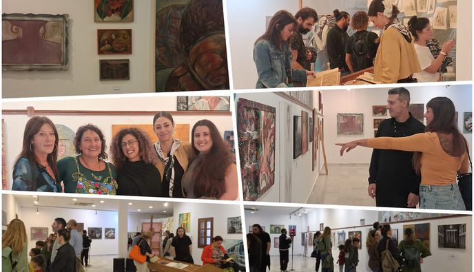 Το Χάνι γέμισε χρώματα και δημιουργία μέσα από τα έργα της Milka Stojanovic