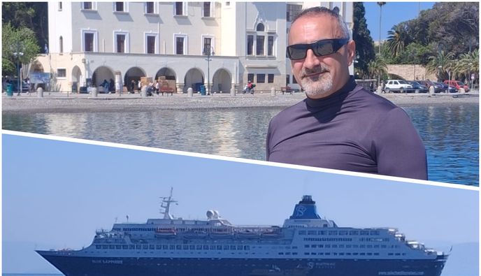 Στην Κω το κρουαζιερόπλοιο "Blue Shapphire" - Δηλώσεις του καπετάνιου