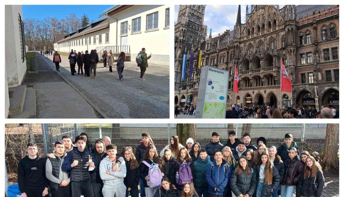 Εκπαιδευτική εκδρομή του Γυμνασίου Αντιμάχειας στο Μόναχο και το Νταχάου