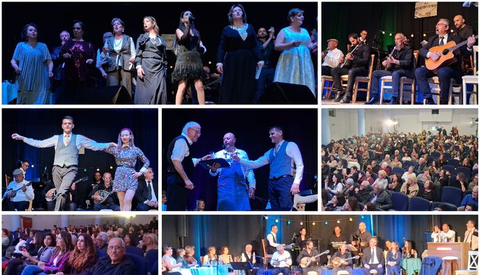 Καταχειροκροτήθηκε η μουσικοθεατρική παράσταση του Σ/γου "Αρίων" στο πολιτιστικό κεντρο Πυλίου 