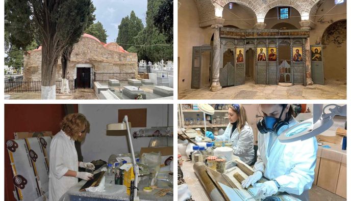 Ολοκληρώθηκαν οι εργασίες συντήρησης στο Βαφτιστήριο Αγίου Ιωάννη στην Κω