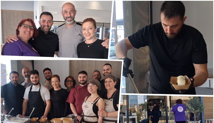 "Γλυκό αγάπης" από τον Σύλλογο Νεφροπαθών και το ζαχαροπλαστείο Mous για την αγορά νέου μηχανήματος αιμοκάθαρσης 