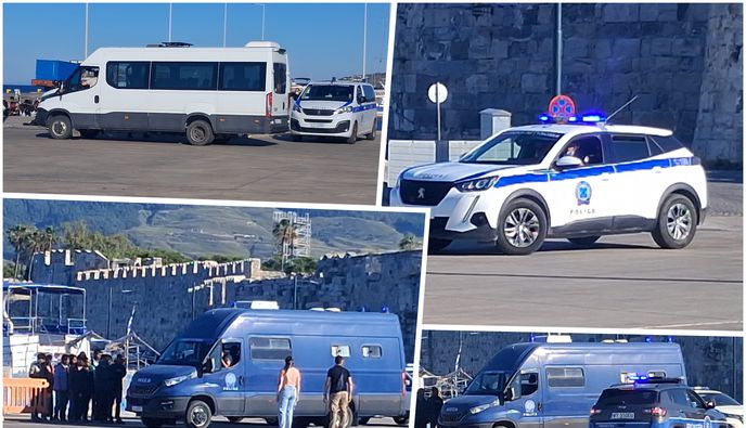 Περίπου 200 μετανάστες έφτασαν σήμερα από την Κρήτη στην Κω