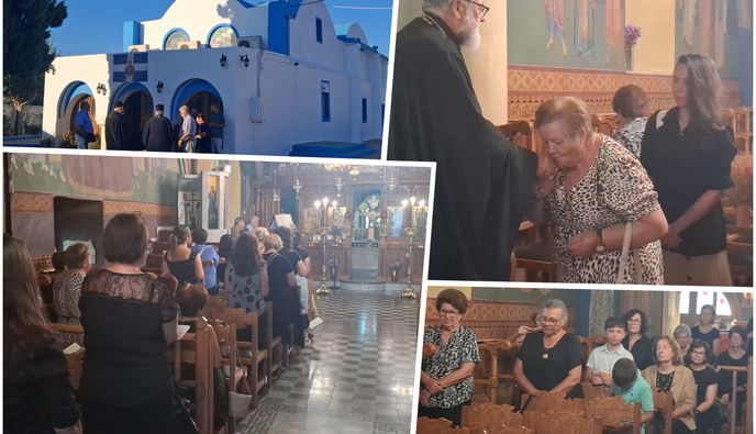 Η Παράκληση στην Υπεραγία Θεοτόκο στoν I.N. Κοιμήσεως της Θεοτόκου στην Αντιμάχεια