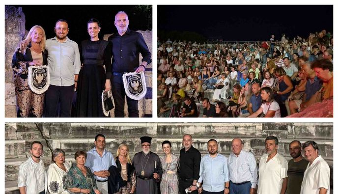 Μεγάλη προσέλευση και συγκίνηση στη θεατρική παράσταση στο Ωδείο Κω «Σέρρα – Η Ψυχή του Πόντου»