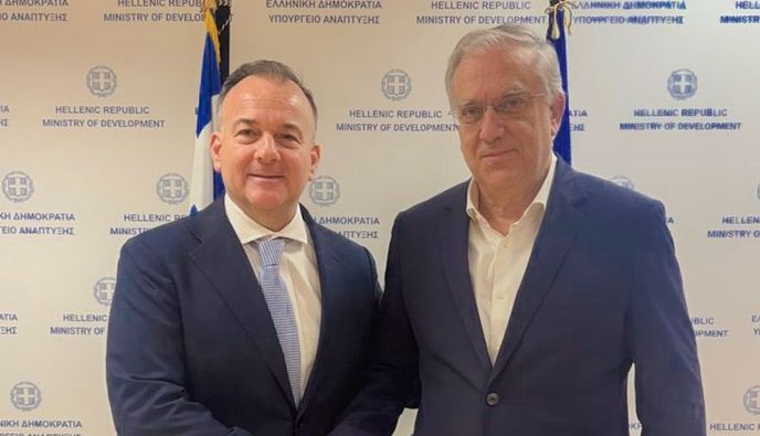 Γ. Παππάς: Συνάντηση  με τον Υπ. Ανάπτυξης Τ. Θεοδωρικάκο για θέματα της Δωδεκανήσου