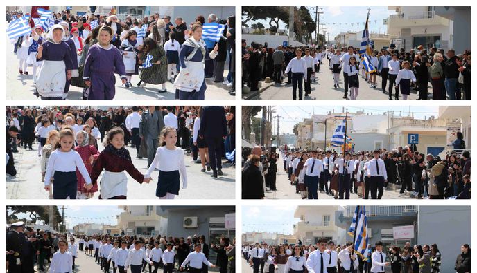 Φωτορεπορτάζ από την παρέλαση της 25ης Μαρτίου στην Κέφαλο