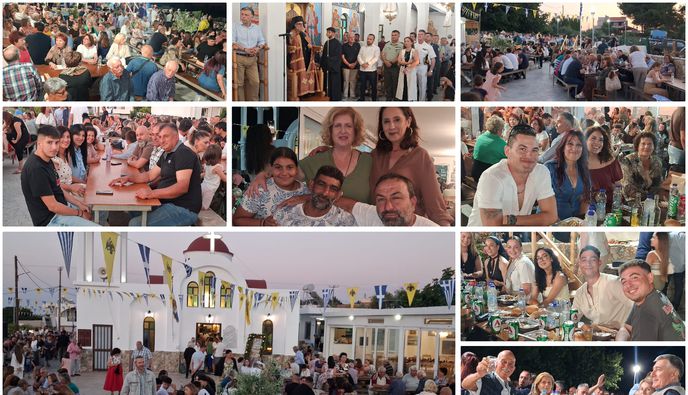 Πλήθος κόσμου στον εορτασμό και το παραδοσιακό πανηγύρι των Αγίων Πάντων στην Κω