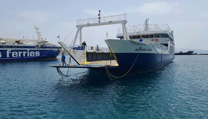 ANEM: Από 14/6 η επανέναρξη των δρομολογίων του "Ολύμπιος Ερμής" από το λιμάνι Μαστιχαρίου