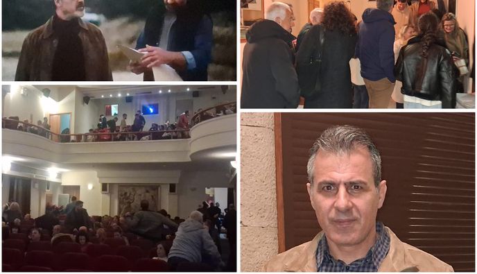 Γεμάτος ο Ορφέας στην πρεμιέρα της ταινίας «Το μυστικό του δάσους» που γυρίστηκε στο νησί μας και πρωταγωνιστεί ο Κώστας Καραθωμάς