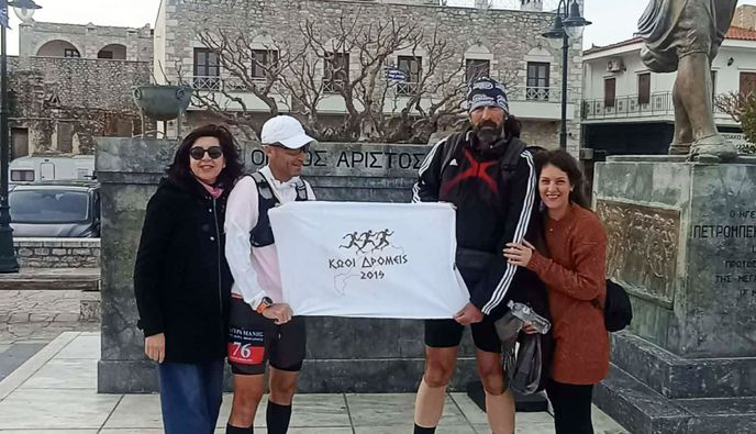 Στην 6η Γύρα Μάνης 80χλμ οι K. Κωστογλάκης και K. Νικολάου από την Κω