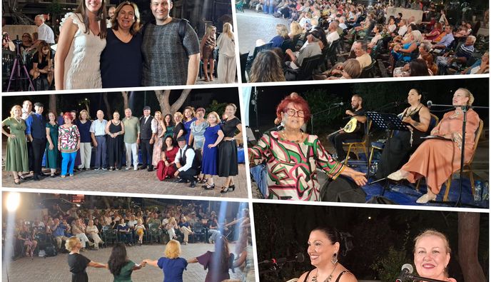 Η «Ζαΐρα» μάγεψε το κοινό στην Πλατεία Ανταγόρα – Μια βραδιά γεμάτη μνήμες, μουσική και συγκίνηση